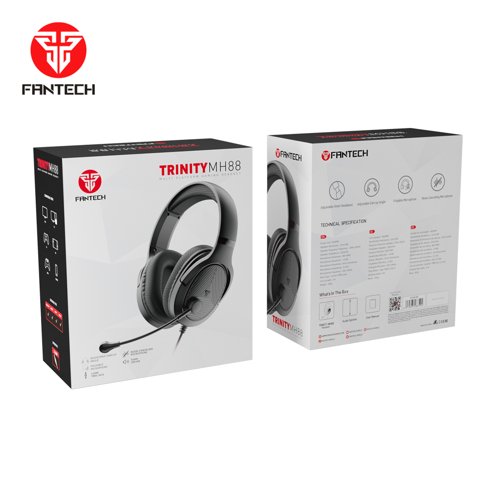 FANTECH TRINITY MH88 GAMING HEADSET FANTECH TRINITY MH88 GAMING HEADSET